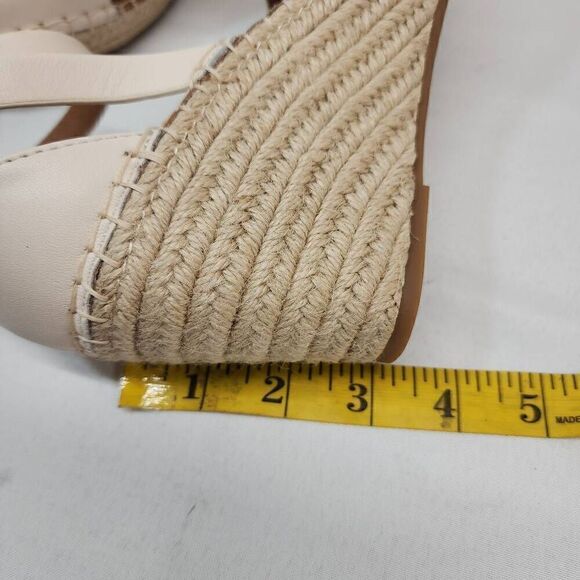 Gentle Souls Size 10 Charli X Wedge Sandal Off White CC - Picture 10 of 10